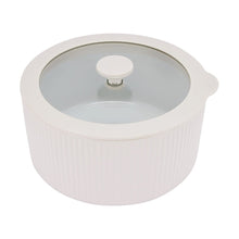 800ml Porcelain Container with Glass Lid