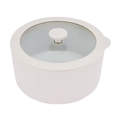 800ml Porcelain Container with Glass Lid