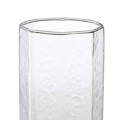 6 Clear Octagon Hiball Glasses