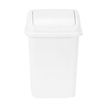 5L Swing Top Bin - White