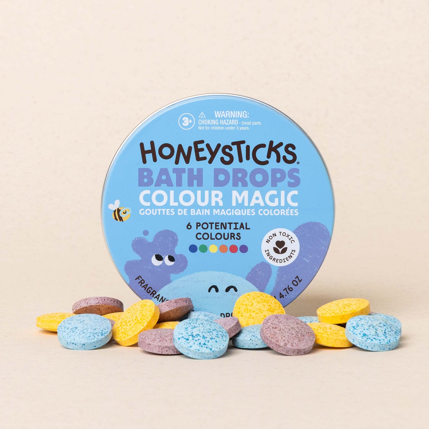 Honeysticks Bath Drops Colour Magic 27pcs Bath Toys Art and craft for kids 3yrs+