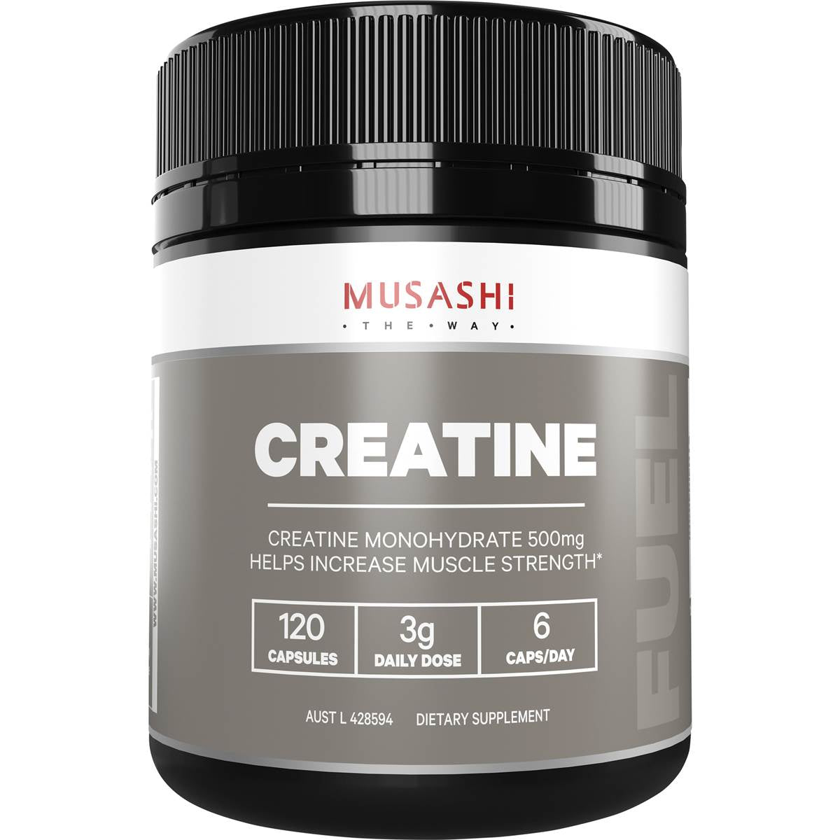 Musashi Creatine Capsules 120 pack