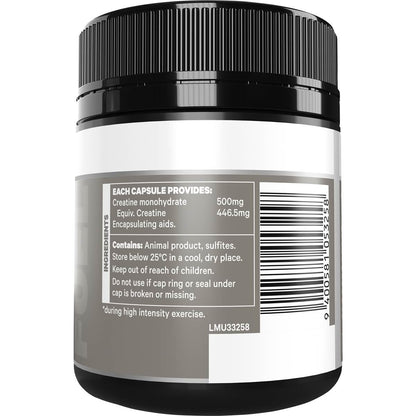 Musashi Creatine Capsules 120 pack