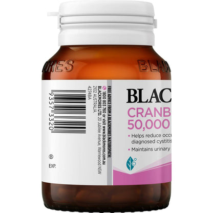 Blackmores Cranberry Forte 50000mg Capsules 30 pack
