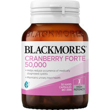Blackmores Cranberry Forte 50000mg Capsules 30 pack