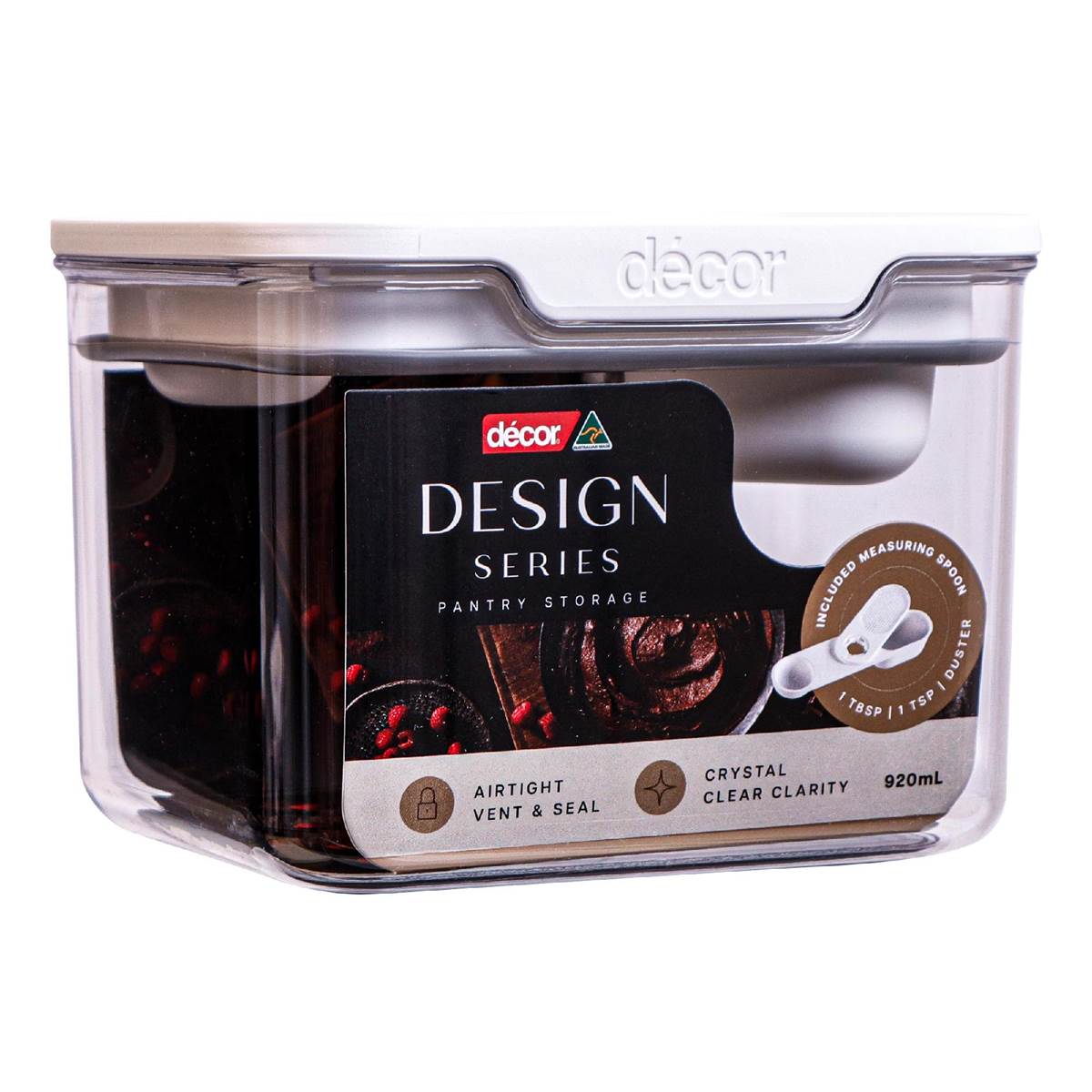Decor Design Series Pantry Storage Oblong 920mL each
