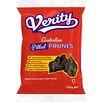 Verity Australian Pitted Prunes 375g