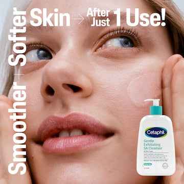 Cetaphil Gentle Exfoliating SA Cleanser Sensitive Skin 236mL