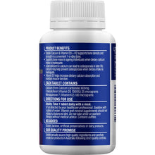 Ostelin Calcium & Vitamin D3 K2 Tablets 60 pack