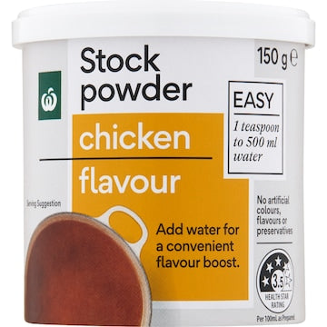 Woolworths Stock Powder Chicken 150g