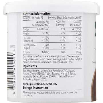 Woolworths Stock Powder Vegetable 150g