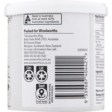 Woolworths Stock Powder Vegetable 150g