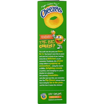 Cheezels Chicken Flavoured Snacks Box 125g