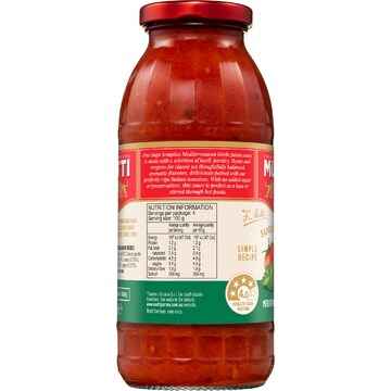 Mutti Sugo Semplice Pasta Sauce Mediterranean Herbs 400g