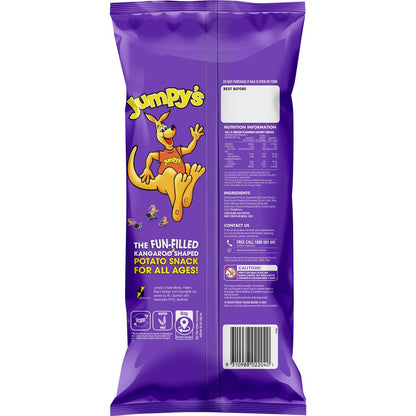 Jumpy's Salt And Vinegar Potato Chips Multipack School Snacks 5 pack