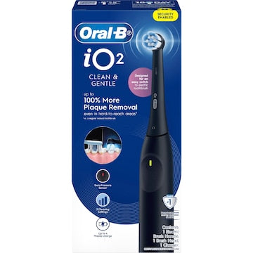 Oral-B iO2 Electric Toothbrush Set Night Black each