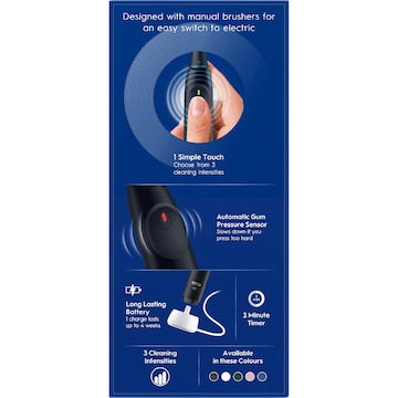 Oral-B iO2 Electric Toothbrush Set Night Black each