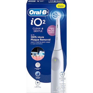 Oral-B iO2 Electric Toothbrush Set Simple White each