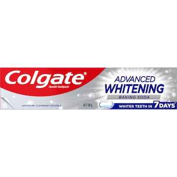 Colgate Advanced Whitening Toothpaste With Baking Soda 180g