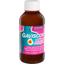 Gaviscon Dual Action Heartburn & Indigestion Liquid Mixed Berry 500mL