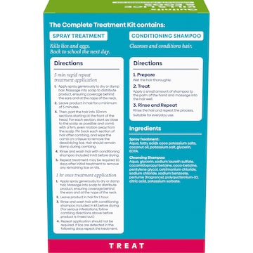 Quitnits Complete Head Lice Treatment Kit 325mL