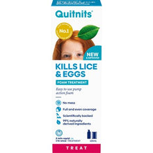 Quitnits Head Lice Treatment Foam 125mL