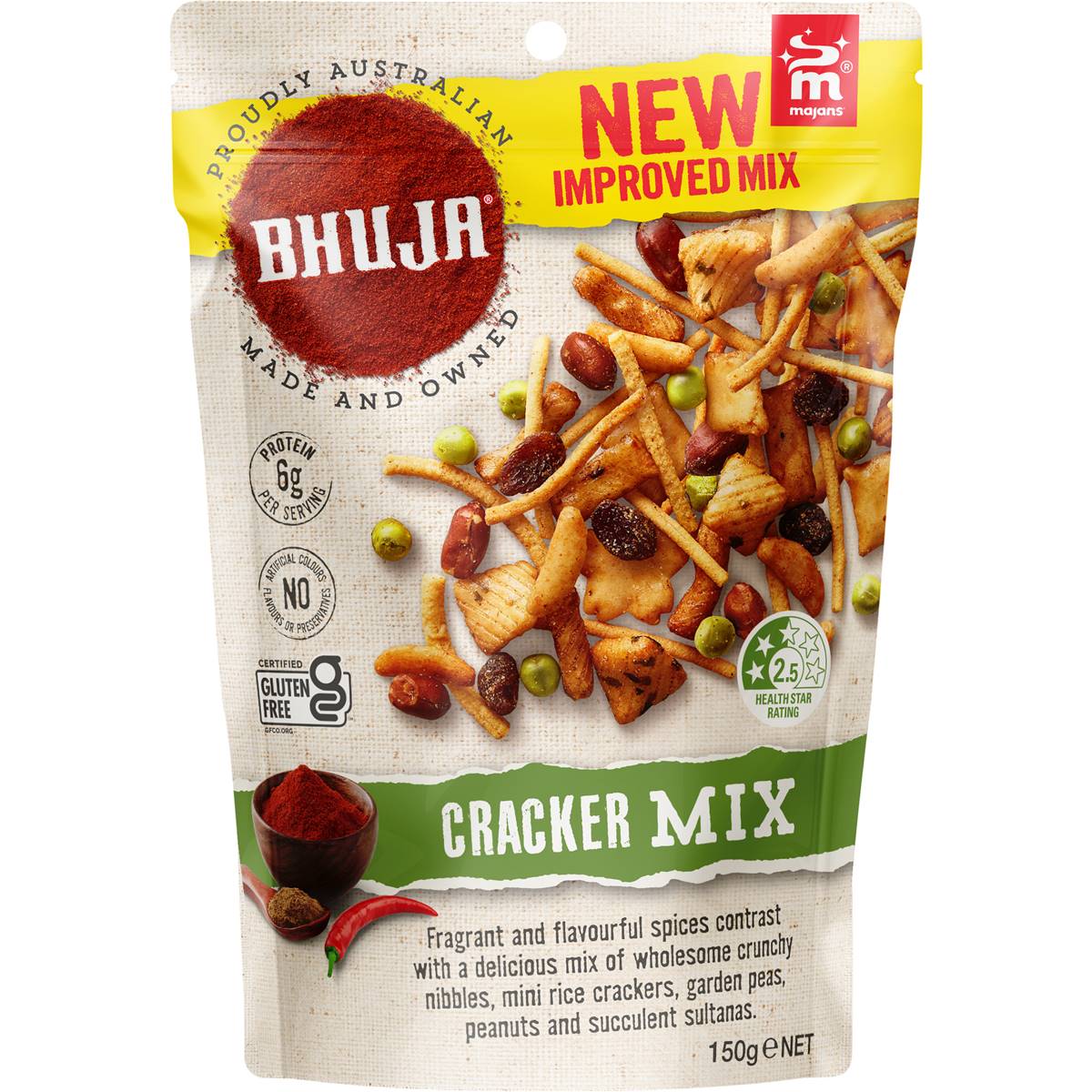 Bhuja Cracker Mix 150g