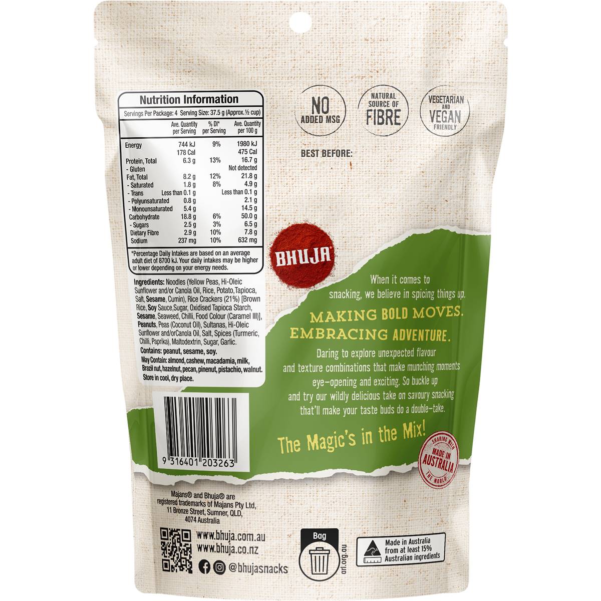 Bhuja Cracker Mix 150g