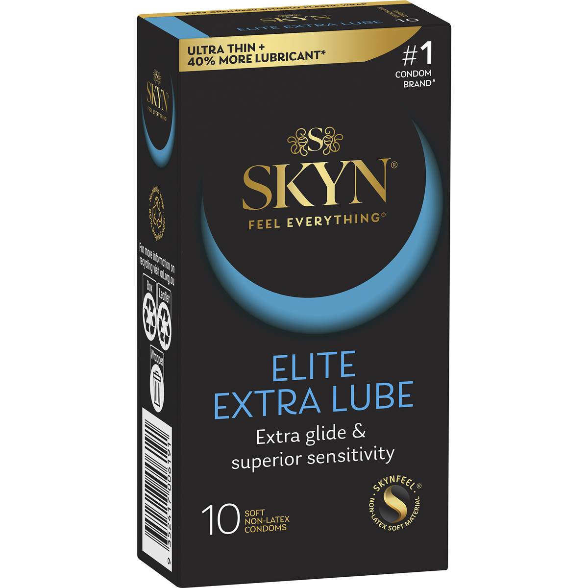 Skyn Condoms Elite Extra Lube 10 pack