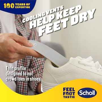 Scholl Go Sockless Cushioning Insoles each