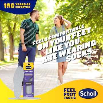 Scholl Go Sockless Cushioning Insoles each