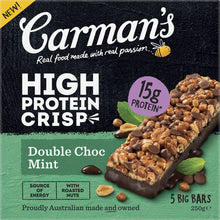 Carman's High Crisp Double Choc Mint 5 Pack 250g