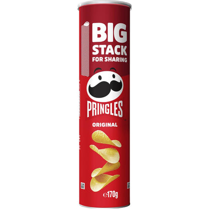 Pringles Big Stack for Sharing Original Potato Chips 170g