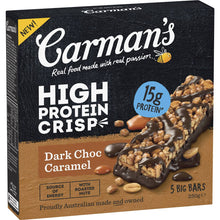 Carman's High Crisp Choc Caramel 5 Pack 250g