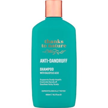 Thanks To Nature Anti Dandruff Shampoo With Salicylic Acid 450mL