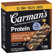 Carman's Protein DarkChocAlmond 10 Pack 400g
