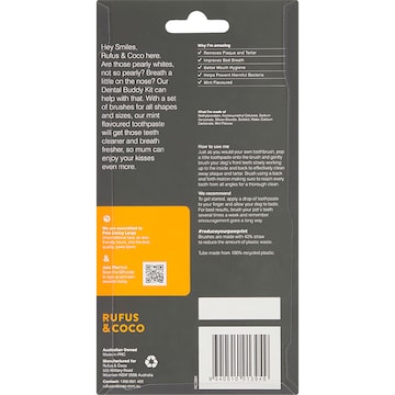 Rufus & Coco Pet Dental Buddy Kit each