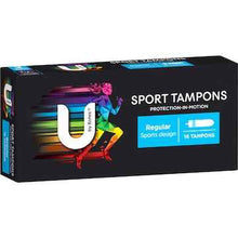 U by Kotex Sport Tampons Regular 16 pack