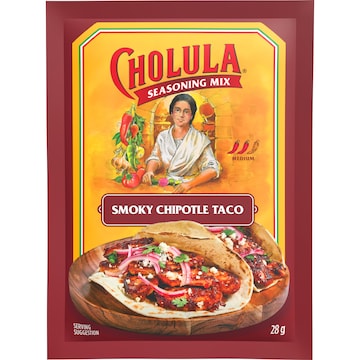 Cholula Smoky Chipotle Taco Spice Seasoning Mix 28g