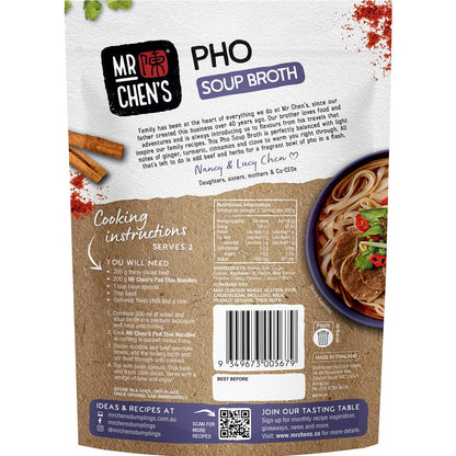 Mr Chen's Pho Soup Broth 400g