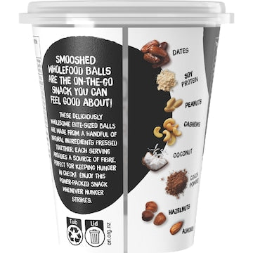 Tasti Smooshed Protein Balls Hazelnut Brownie 174g