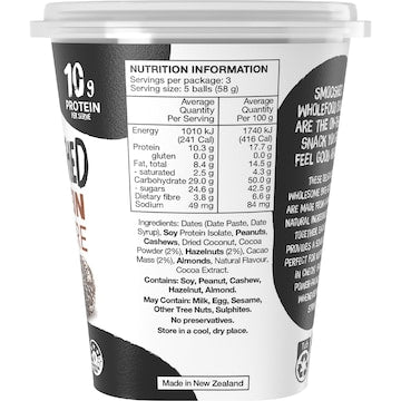 Tasti Smooshed Protein Balls Hazelnut Brownie 174g