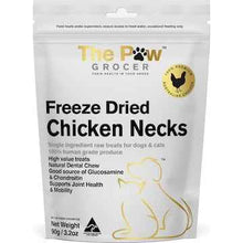 The Paw Grocer Freeze Dried Chicken Necks Dog Treats 90g