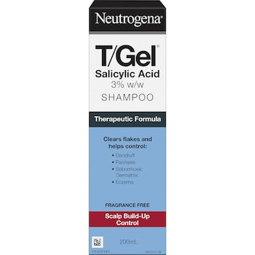 Neutrogena T/Gel Salicylic Acid Shampoo 200mL