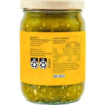 Cholula Salsa Verde 340g