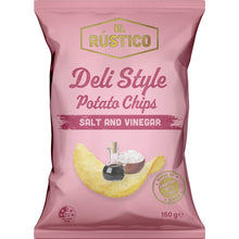 EL RUSTICO Deli Style Potato Chips Salt & Vinegar 150g