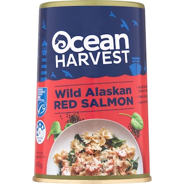 Ocean Harvest Wild Alaskan Red Salmon 415g