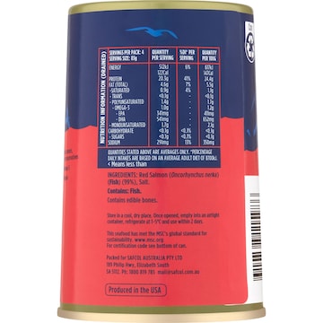 Ocean Harvest Wild Alaskan Red Salmon 415g