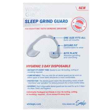 White Glo Sleep Grind Guard each
