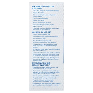 White Glo Sleep Grind Guard each